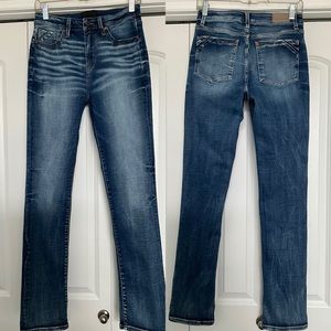 Buckle Black Fit No 93 Mid-Rise Straight Fit Jeans Size 27x32